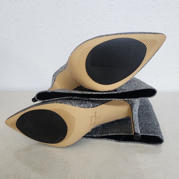 Marc Fisher Gray Heeled Boots - Picture 4 of 5